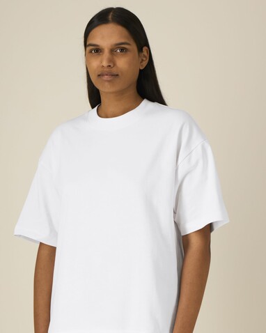 Asher - Das schwere Boxy Unisex-T-Shirt - White - S bedrucken, Art.-Nr. STTU078C0011S Asher - Das schwere Boxy Unisex-T-Shirt - White - S bedrucken, Art.-Nr. STTU078C0011S