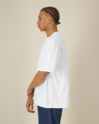 Asher - Das schwere Boxy Unisex-T-Shirt - White - S bedrucken, Art.-Nr. STTU078C0011S Asher - Das schwere Boxy Unisex-T-Shirt - White - S bedrucken, Art.-Nr. STTU078C0011S