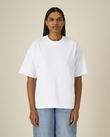 Asher - Das schwere Boxy Unisex-T-Shirt - White - XL bedrucken, Art.-Nr. STTU078C0011X Asher - Das schwere Boxy Unisex-T-Shirt - White - XL bedrucken, Art.-Nr. STTU078C0011X