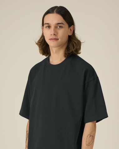 Asher - Das schwere Boxy Unisex-T-Shirt - Black - S bedrucken, Art.-Nr. STTU078C0021S Asher - Das schwere Boxy Unisex-T-Shirt - Black - S bedrucken, Art.-Nr. STTU078C0021S