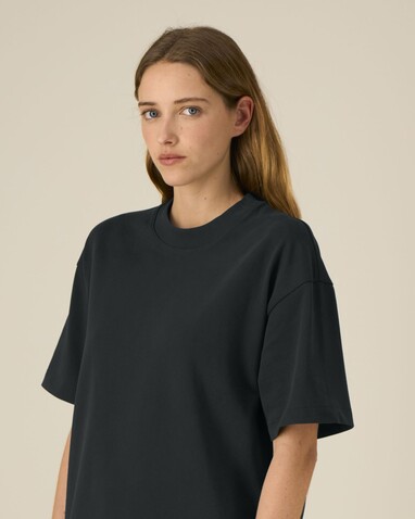 Asher - Das schwere Boxy Unisex-T-Shirt - Black - XL bedrucken, Art.-Nr. STTU078C0021X Asher - Das schwere Boxy Unisex-T-Shirt - Black - XL bedrucken, Art.-Nr. STTU078C0021X