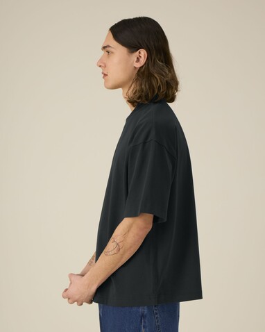 Asher - Das schwere Boxy Unisex-T-Shirt - Black - S bedrucken, Art.-Nr. STTU078C0021S Asher - Das schwere Boxy Unisex-T-Shirt - Black - S bedrucken, Art.-Nr. STTU078C0021S