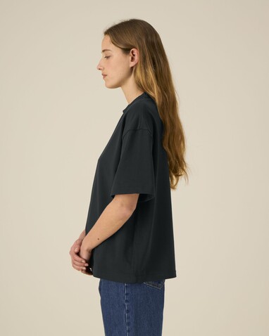 Asher - Das schwere Boxy Unisex-T-Shirt - Black - XL bedrucken, Art.-Nr. STTU078C0021X Asher - Das schwere Boxy Unisex-T-Shirt - Black - XL bedrucken, Art.-Nr. STTU078C0021X