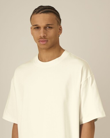 Asher - Das schwere Boxy Unisex-T-Shirt - Cream - XXL bedrucken, Art.-Nr. STTU078C3612X Asher - Das schwere Boxy Unisex-T-Shirt - Cream - XXL bedrucken, Art.-Nr. STTU078C3612X