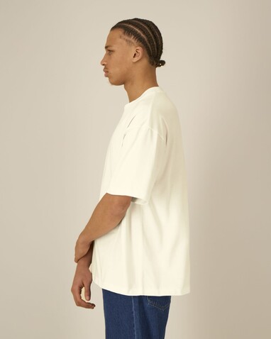 Asher - Das schwere Boxy Unisex-T-Shirt - Cream - M bedrucken, Art.-Nr. STTU078C3611M Asher - Das schwere Boxy Unisex-T-Shirt - Cream - M bedrucken, Art.-Nr. STTU078C3611M