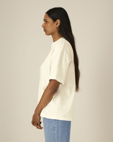 Asher - Das schwere Boxy Unisex-T-Shirt - Cream - L bedrucken, Art.-Nr. STTU078C3611L Asher - Das schwere Boxy Unisex-T-Shirt - Cream - L bedrucken, Art.-Nr. STTU078C3611L