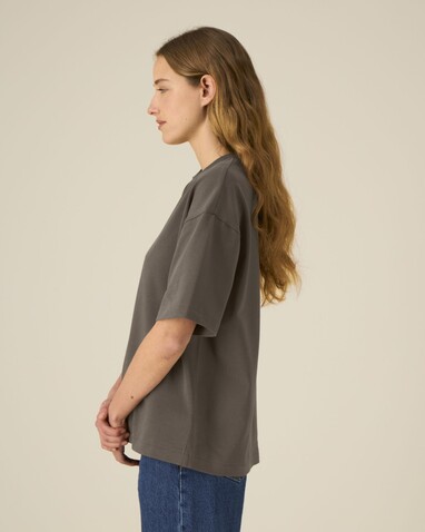 Asher - Das schwere Boxy Unisex-T-Shirt - Mocha - XS bedrucken, Art.-Nr. STTU078C135XS