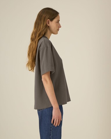 Asher - Das schwere Boxy Unisex-T-Shirt - Mocha - XL bedrucken, Art.-Nr. STTU078C1351X