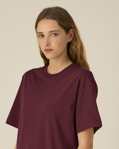Breezer - Das Relaxed Unisex-T-Shirt - Burgundy - XXS bedrucken, Art.-Nr. STTU964C2442S Breezer - Das Relaxed Unisex-T-Shirt - Burgundy - XXS bedrucken, Art.-Nr. STTU964C2442S