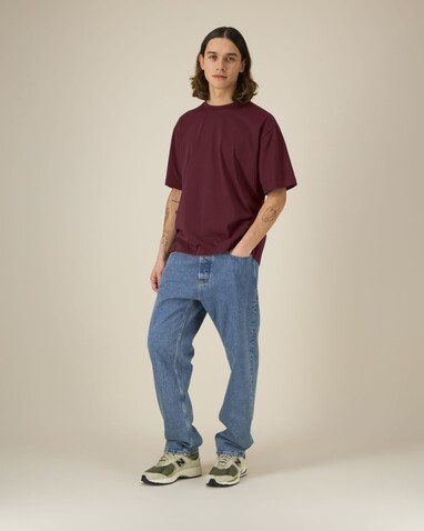 Breezer - Das Relaxed Unisex-T-Shirt - Burgundy - 3XL bedrucken, Art.-Nr. STTU964C2443X Breezer - Das Relaxed Unisex-T-Shirt - Burgundy - 3XL bedrucken, Art.-Nr. STTU964C2443X