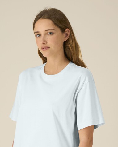 Breezer - Das Relaxed Unisex-T-Shirt - Blue Ice - XL bedrucken, Art.-Nr. STTU964C7281X Breezer - Das Relaxed Unisex-T-Shirt - Blue Ice - XL bedrucken, Art.-Nr. STTU964C7281X