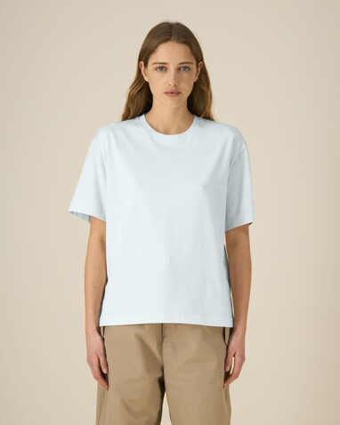 Breezer - Das Relaxed Unisex-T-Shirt - Blue Ice - M bedrucken, Art.-Nr. STTU964C7281M Breezer - Das Relaxed Unisex-T-Shirt - Blue Ice - M bedrucken, Art.-Nr. STTU964C7281M