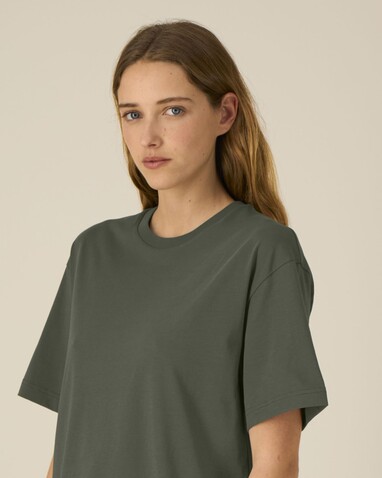 Breezer - Das Relaxed Unisex-T-Shirt - Khaki - XXS bedrucken, Art.-Nr. STTU964C2232S Breezer - Das Relaxed Unisex-T-Shirt - Khaki - XXS bedrucken, Art.-Nr. STTU964C2232S