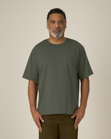 Breezer - Das Relaxed Unisex-T-Shirt - Khaki - XS bedrucken, Art.-Nr. STTU964C223XS Breezer - Das Relaxed Unisex-T-Shirt - Khaki - XS bedrucken, Art.-Nr. STTU964C223XS