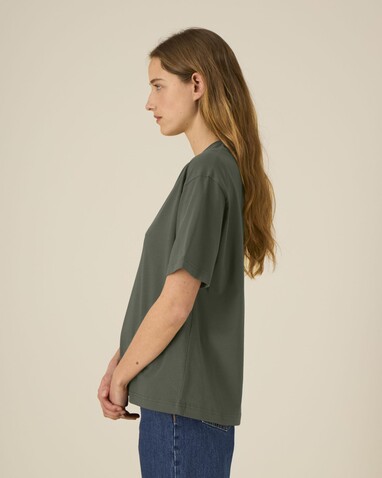 Breezer - Das Relaxed Unisex-T-Shirt - Khaki - S bedrucken, Art.-Nr. STTU964C2231S Breezer - Das Relaxed Unisex-T-Shirt - Khaki - S bedrucken, Art.-Nr. STTU964C2231S