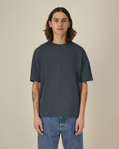 Breezer - Das Relaxed Unisex-T-Shirt - India Ink Grey - S bedrucken, Art.-Nr. STTU964C7151S Breezer - Das Relaxed Unisex-T-Shirt - India Ink Grey - S bedrucken, Art.-Nr. STTU964C7151S