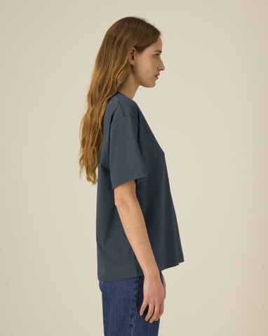 Breezer - Das Relaxed Unisex-T-Shirt - India Ink Grey - XXS bedrucken, Art.-Nr. STTU964C7152S