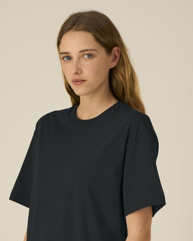 Breezer - Das Relaxed Unisex-T-Shirt - Black - S bedrucken, Art.-Nr. STTU964C0021S