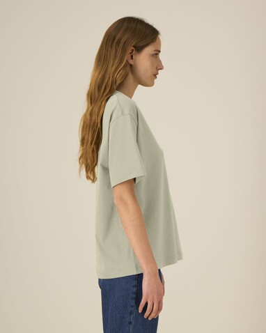 Breezer - Das Relaxed Unisex-T-Shirt - Stone - L bedrucken, Art.-Nr. STTU964C3581L