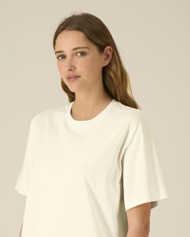 Breezer - Das Relaxed Unisex-T-Shirt - Cream - XXS bedrucken, Art.-Nr. STTU964C3612S