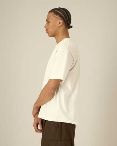 Breezer - Das Relaxed Unisex-T-Shirt - Cream - XL bedrucken, Art.-Nr. STTU964C3611X