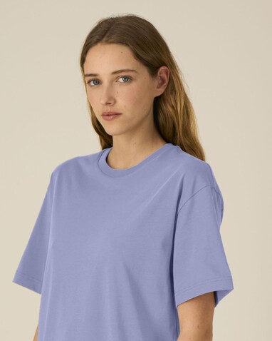 Breezer - Das Relaxed Unisex-T-Shirt - Violet - XL bedrucken, Art.-Nr. STTU964C1341X