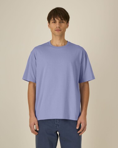 Breezer - Das Relaxed Unisex-T-Shirt - Violet - XXL bedrucken, Art.-Nr. STTU964C1342X