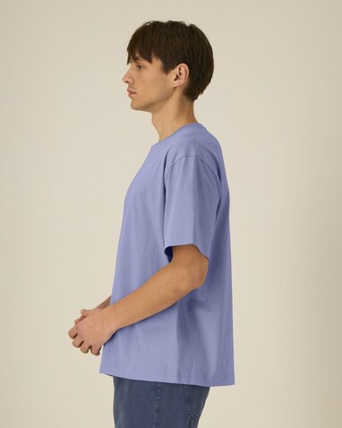 Breezer - Das Relaxed Unisex-T-Shirt - Violet - XL bedrucken, Art.-Nr. STTU964C1341X