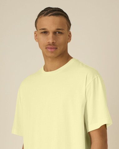 Breezer - Das Relaxed Unisex-T-Shirt - Lemon Sorbet - 3XL bedrucken, Art.-Nr. STTU964C1333X