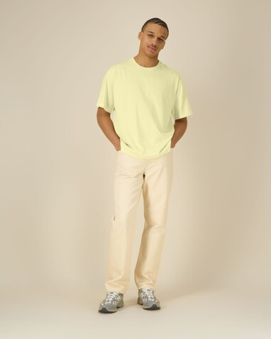 Breezer - Das Relaxed Unisex-T-Shirt - Lemon Sorbet - 3XL bedrucken, Art.-Nr. STTU964C1333X