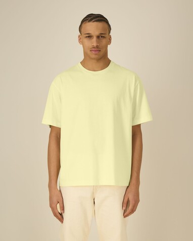 Breezer - Das Relaxed Unisex-T-Shirt - Lemon Sorbet - 3XL bedrucken, Art.-Nr. STTU964C1333X