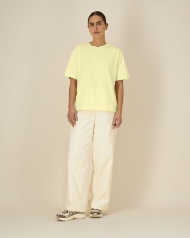 Breezer - Das Relaxed Unisex-T-Shirt - Lemon Sorbet - 3XL bedrucken, Art.-Nr. STTU964C1333X