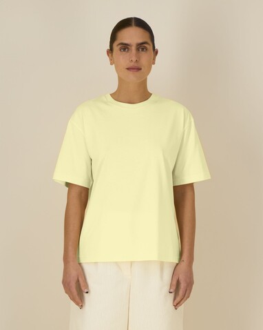 Breezer - Das Relaxed Unisex-T-Shirt - Lemon Sorbet - 3XL bedrucken, Art.-Nr. STTU964C1333X