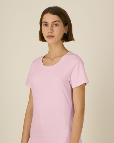 Stella Expresser 2.0 - Das Fitted Damen-T-Shirt - Cotton Pink - S bedrucken, Art.-Nr. STTW079C0051S