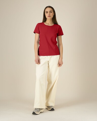 Stella Expresser 2.0 - Das Fitted Damen-T-Shirt - Red - M bedrucken, Art.-Nr. STTW079C0041M