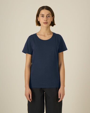 Stella Expresser 2.0 - Das Fitted Damen-T-Shirt - French Navy - XL bedrucken, Art.-Nr. STTW079C7271X Stella Expresser 2.0 - Das Fitted Damen-T-Shirt - French Navy - XL bedrucken, Art.-Nr. STTW079C7271X
