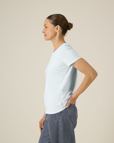 Stella Expresser 2.0 - Das Fitted Damen-T-Shirt - Blue Ice - XXL bedrucken, Art.-Nr. STTW079C7282X Stella Expresser 2.0 - Das Fitted Damen-T-Shirt - Blue Ice - XXL bedrucken, Art.-Nr. STTW079C7282X