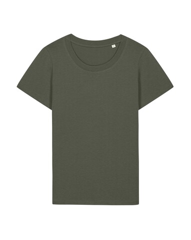 Stella Expresser 2.0 - Das Fitted Damen-T-Shirt - Khaki - XXL bedrucken, Art.-Nr. STTW079C2232X Stella Expresser 2.0 - Das Fitted Damen-T-Shirt - Khaki - XXL bedrucken, Art.-Nr. STTW079C2232X