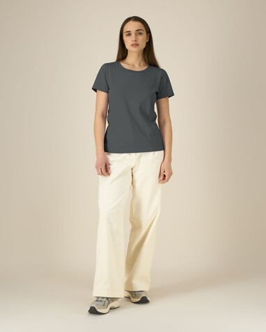 Stella Expresser 2.0 - Das Fitted Damen-T-Shirt - Anthracite - XS bedrucken, Art.-Nr. STTW079C253XS Stella Expresser 2.0 - Das Fitted Damen-T-Shirt - Anthracite - XS bedrucken, Art.-Nr. STTW079C253XS