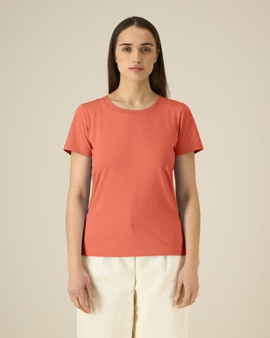 Stella Expresser 2.0 - Das Fitted Damen-T-Shirt - Fiesta - XXL bedrucken, Art.-Nr. STTW079C1432X