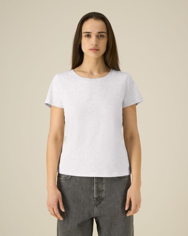 Stella Expresser 2.0 - Das Fitted Damen-T-Shirt - Cool Heather Grey - XL bedrucken, Art.-Nr. STTW079C1461X Stella Expresser 2.0 - Das Fitted Damen-T-Shirt - Cool Heather Grey - XL bedrucken, Art.-Nr. STTW079C1461X