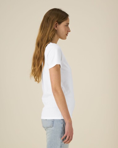 Stella Expresser 2.0 - Das Fitted Damen-T-Shirt - White - M bedrucken, Art.-Nr. STTW079C0011M