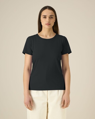 Stella Expresser 2.0 - Das Fitted Damen-T-Shirt - Black - XS bedrucken, Art.-Nr. STTW079C002XS