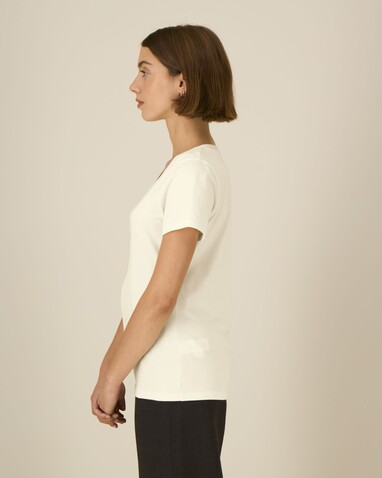 Stella Expresser 2.0 - Das Fitted Damen-T-Shirt - Cream - XS bedrucken, Art.-Nr. STTW079C361XS Stella Expresser 2.0 - Das Fitted Damen-T-Shirt - Cream - XS bedrucken, Art.-Nr. STTW079C361XS