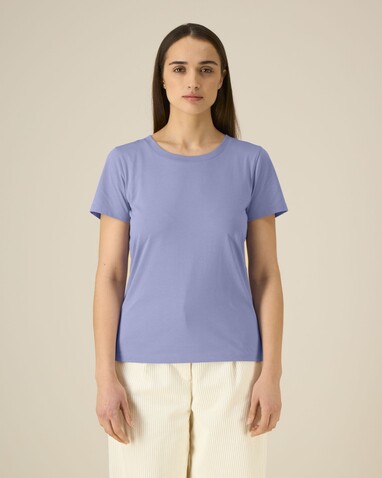 Stella Expresser 2.0 - Das Fitted Damen-T-Shirt - Violet - M bedrucken, Art.-Nr. STTW079C1341M Stella Expresser 2.0 - Das Fitted Damen-T-Shirt - Violet - M bedrucken, Art.-Nr. STTW079C1341M