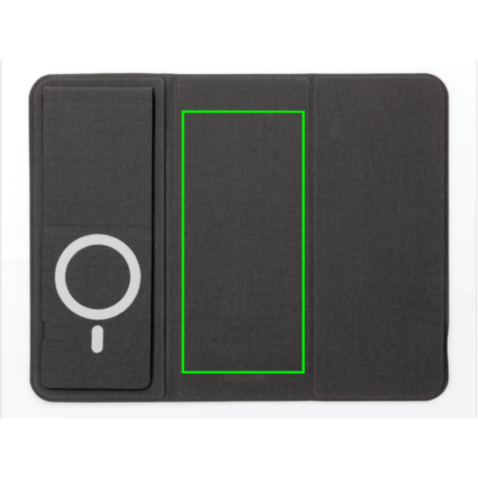 Artic magnetischer 10W Wireless Charging Smartphonehalter schwarz bedrucken, Art.-Nr. P308.332