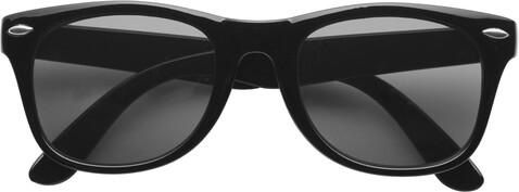 Sonnenbrille aus Kunststoff Kenzie – Schwarz bedrucken, Art.-Nr. 001999999_9672