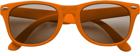 Sonnenbrille aus Kunststoff Kenzie – Orange bedrucken, Art.-Nr. 007999999_9672