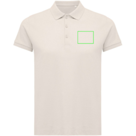 IQONIQ Yosemite Damen Piqué-Poloshirt aus rec. Baumwolle cloud pink bedrucken, Art.-Nr. T4200.039.XXL