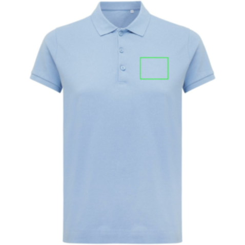IQONIQ Yosemite Damen Piqué-Poloshirt aus rec. Baumwolle sky blue bedrucken, Art.-Nr. T4200.022.XXS IQONIQ Yosemite Damen Piqué-Poloshirt aus rec. Baumwolle sky blue bedrucken, Art.-Nr. T4200.022.XXS